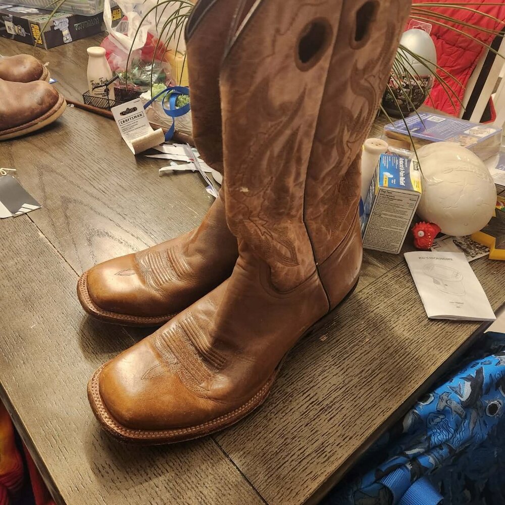 luchase westen boot square toe size 11.5EE